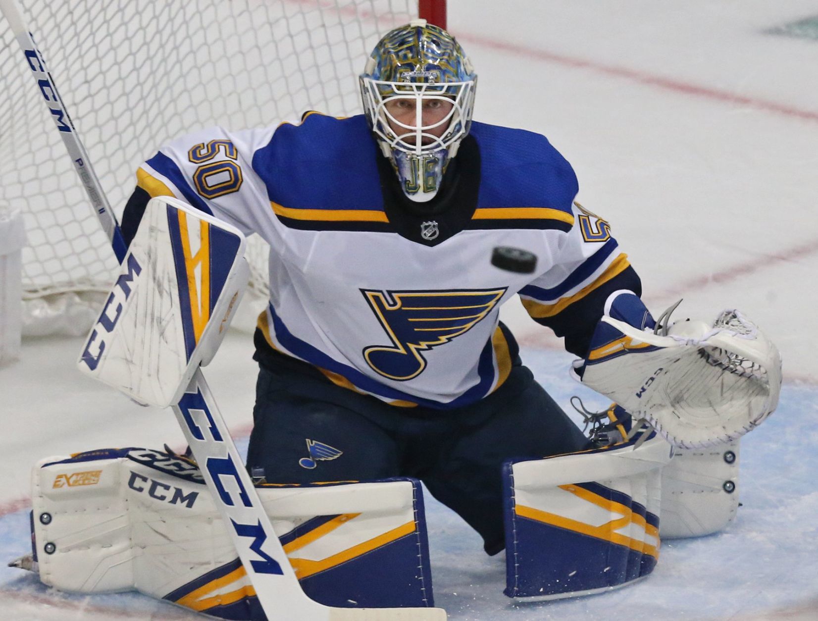 Blues and Stars skate in Game 3 of their playoff